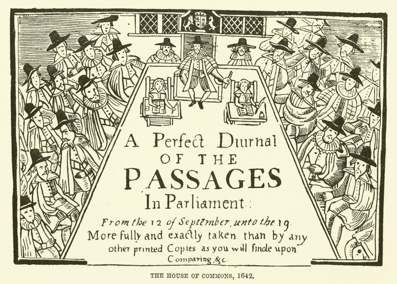 庶民の家、1642年 作： 英語学校
