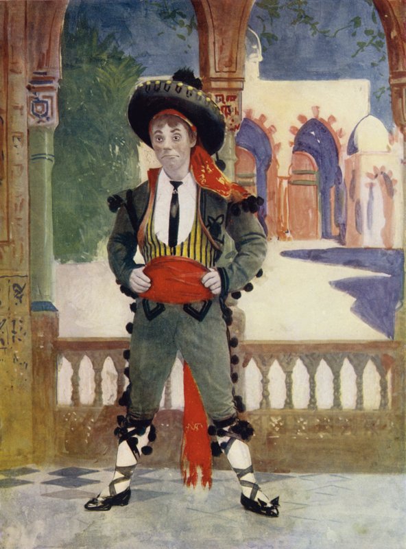 The ToreadorのEdmund Payne氏（カラー写真） 作： 英語の写真家
