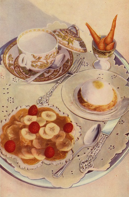 保育園の朝食（カラー写真） 作： 英語の写真家