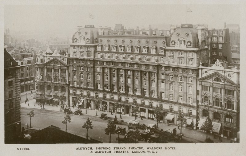 Aldwych、Strand Theatre、Waldorf Hotel、Aldwych Theatre、ロンドン 作： 英語の写真家