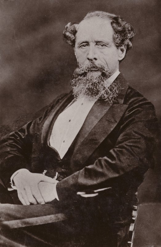 チャールズディケンズ（1812-1870）、イギリスの小説家 作： 英語の写真家