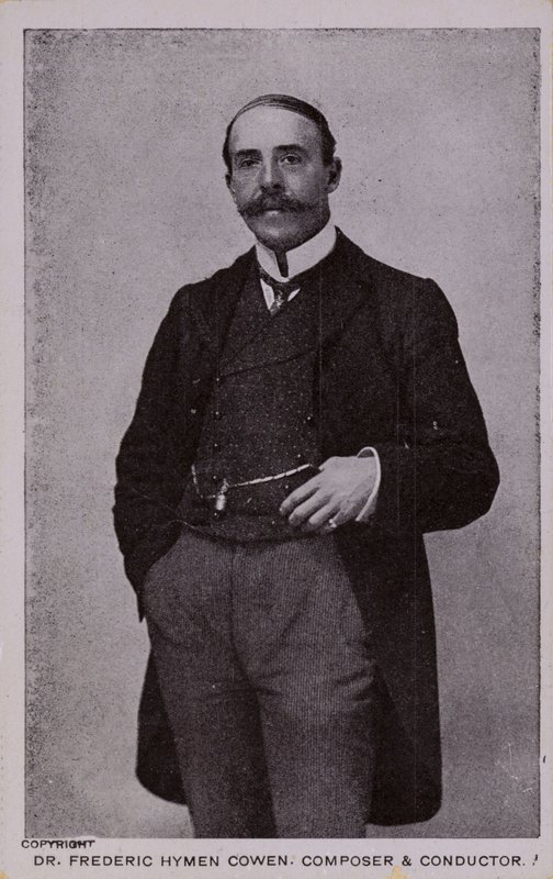 フレデリックハイメンコーエン博士、作曲家、ピアニスト、指揮者（1852-1935） 作： 英語の写真家