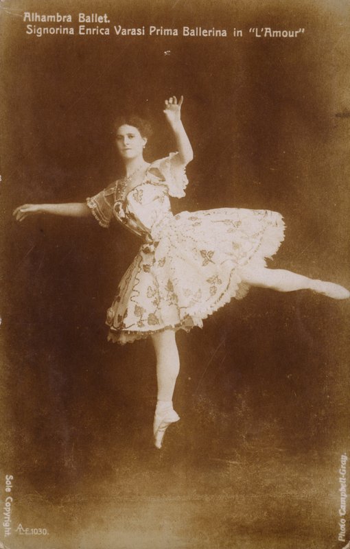 Enrica Varasi、L "Amour at the Alhambra Ballet、Londonのプリマバレリーナ 作： 英語の写真家