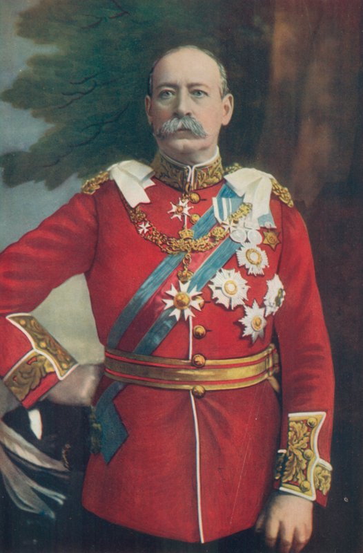 サー・フランシス・ウォレス・グレンフェル将軍。マルタ知事 作： 英語の写真家