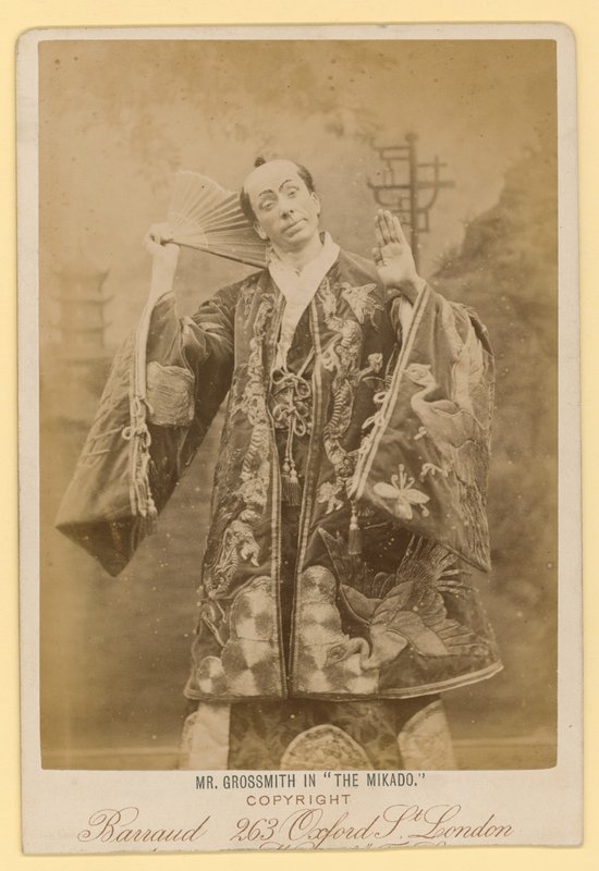 ミカドのコ・コとしてのジョージ・グロスミス 作： 英語の写真家