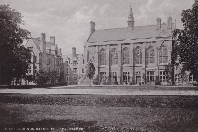 In the Grounds Baliol College、オックスフォード 作： 英語の写真家