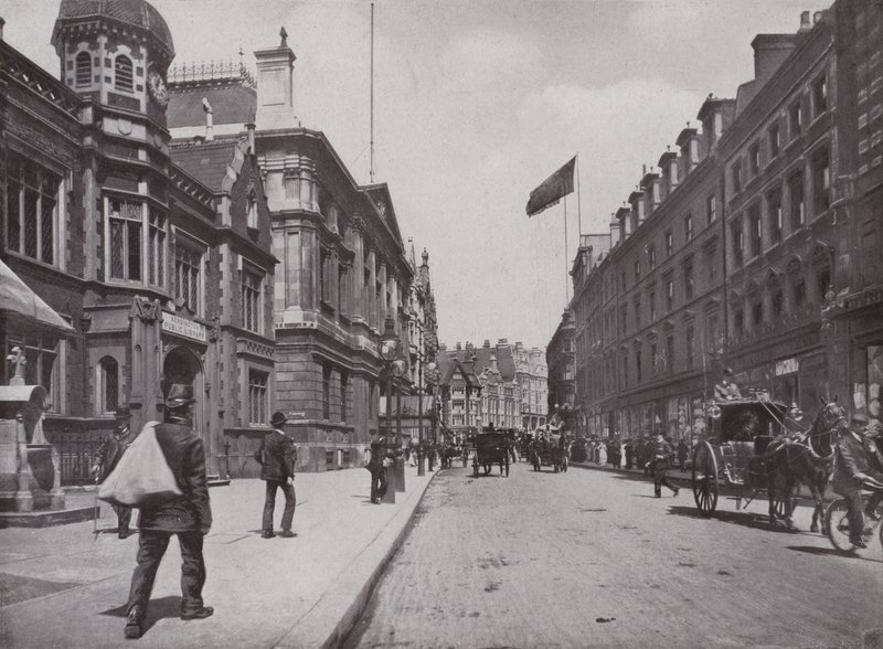 ケンジントン市庁舎と公共図書館 作： 英語の写真家