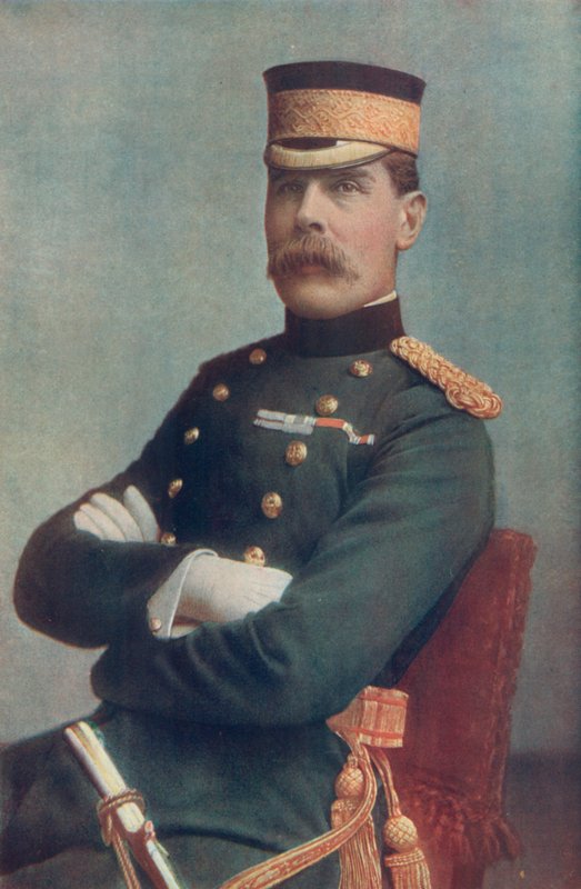 Lieut。-General Methuen将軍の服を脱ぎユニフォームで 作： 英語の写真家