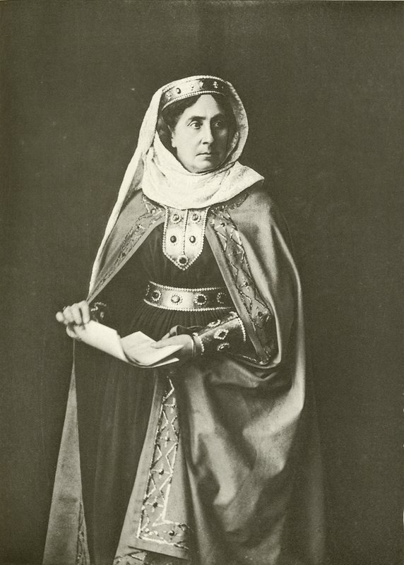 マクベス夫人としてのリストリ夫人（彫刻） 作： 英語の写真家