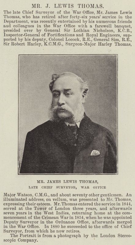 ジェームス・ルイス・トーマス氏、戦争局長代理 作： 英語の写真家