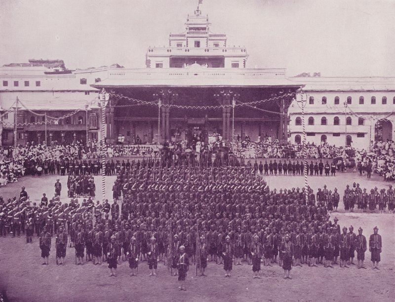 マイソール軍 作： 英語の写真家