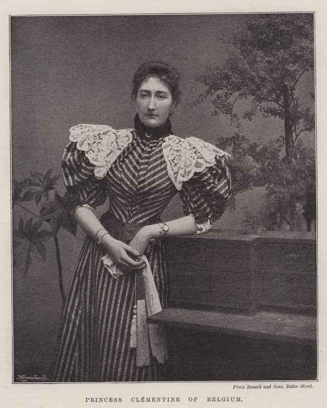 ベルギーのクレメンタイン王女 作： 英語の写真家