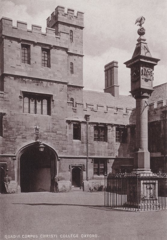 Quadrangle Corpus Christi College Oxford 作： 英語の写真家
