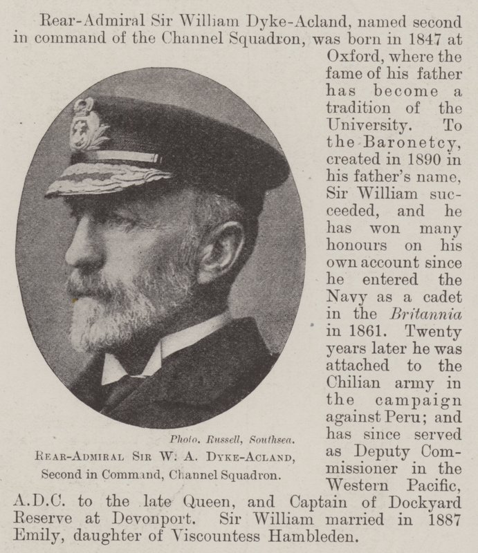 ワシントン海軍中将、ダイク・アクランド少佐、海軍中隊 作： 英語の写真家