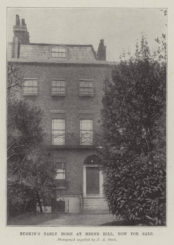 Ruskins Early Home at Herne Hill、現在販売中 作： 英語の写真家