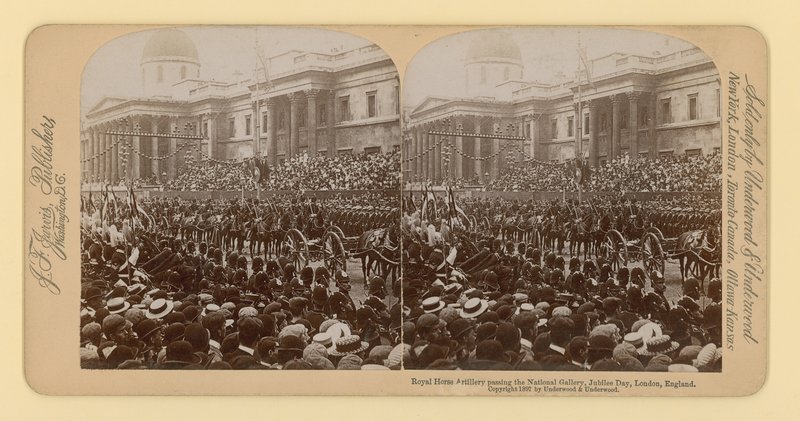 ビクトリア女王のダイヤモンドジュビリーの立体印刷 作： 英語の写真家
