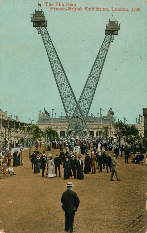 フリップフラップ、仏英展、ロンドン、1908 作： 英語の写真家