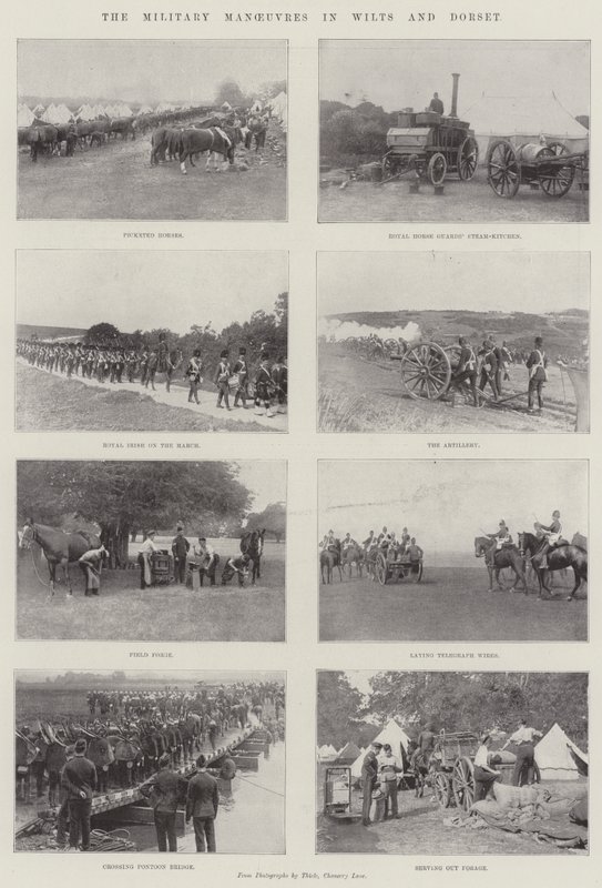 ウィルトとドーセットの軍事作戦 作： 英語の写真家