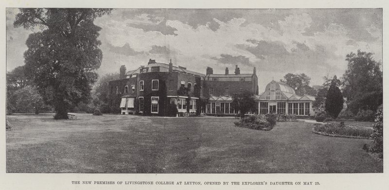 5月23日にExplorers Daughterによって開設された、Livington College of Leytonの新しい建物 作： 英語の写真家