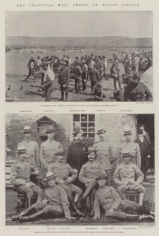トランスバール戦争、現役軍団 作： 英語の写真家