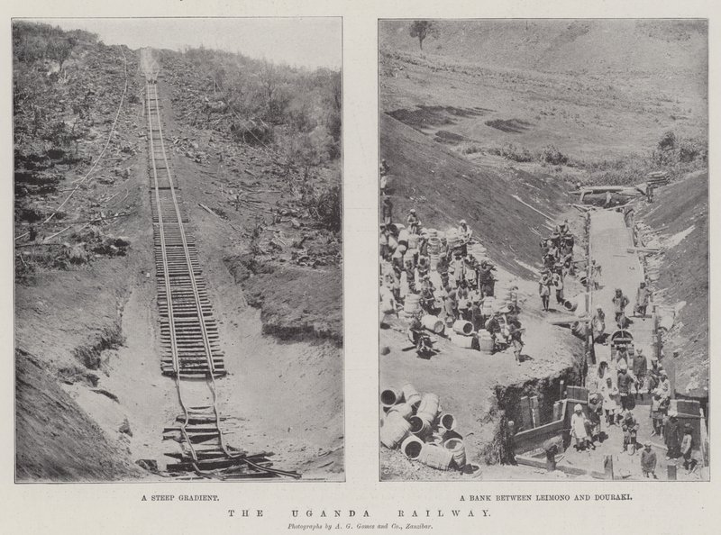 ウガンダ鉄道 作： 英語の写真家