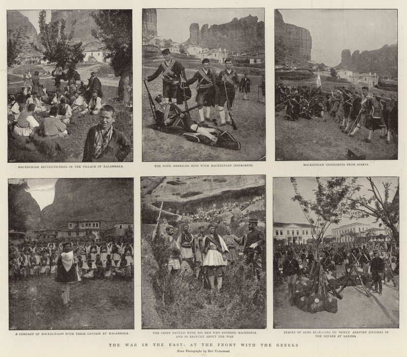ギリシャ人との正面での東の戦争 作： 英語の写真家