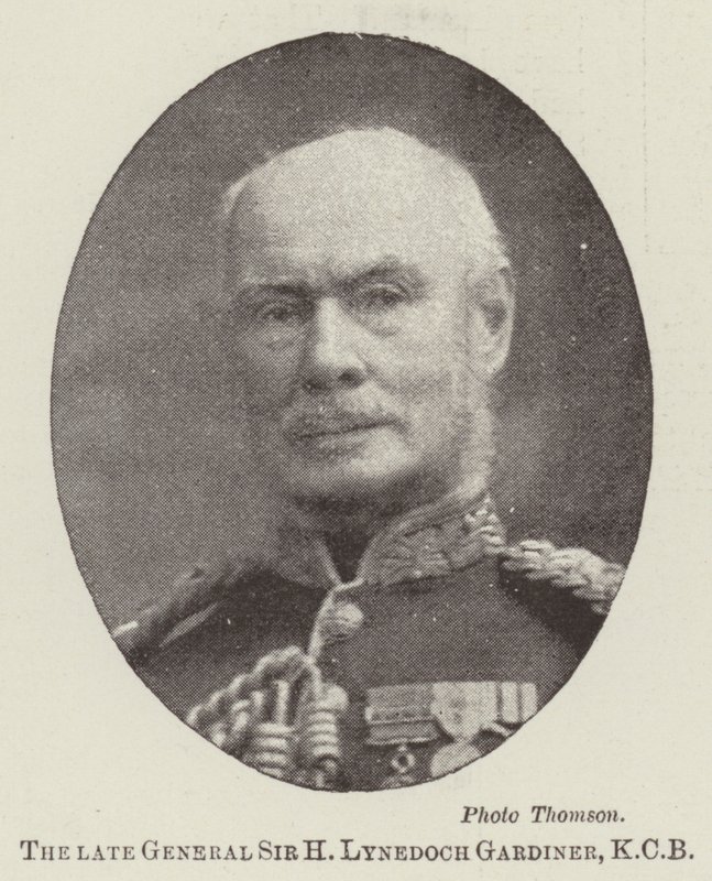 故K将軍H Lynedoch Gardiner氏 作： 英語の写真家