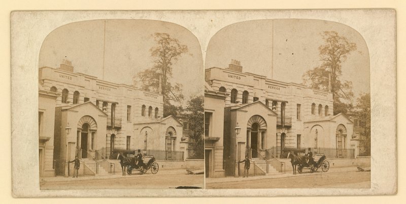 ホワイトホールコートまたはヤード、バンブラハウス、1898年に解体 作： 英語の写真家