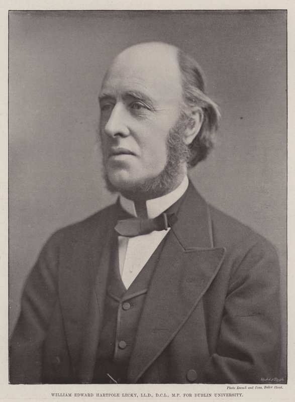 William Edward Hartpole Lecky、LLD、DCL、MP、ダブリン大学 作： 英語の写真家
