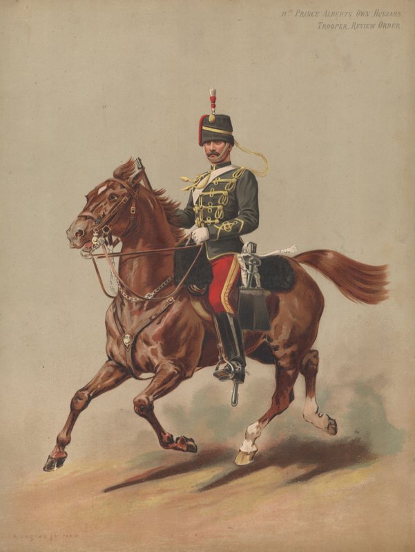 第11王子アルバーツ自身のHussars、トルーパー、レビュー注文 作： 英語学校