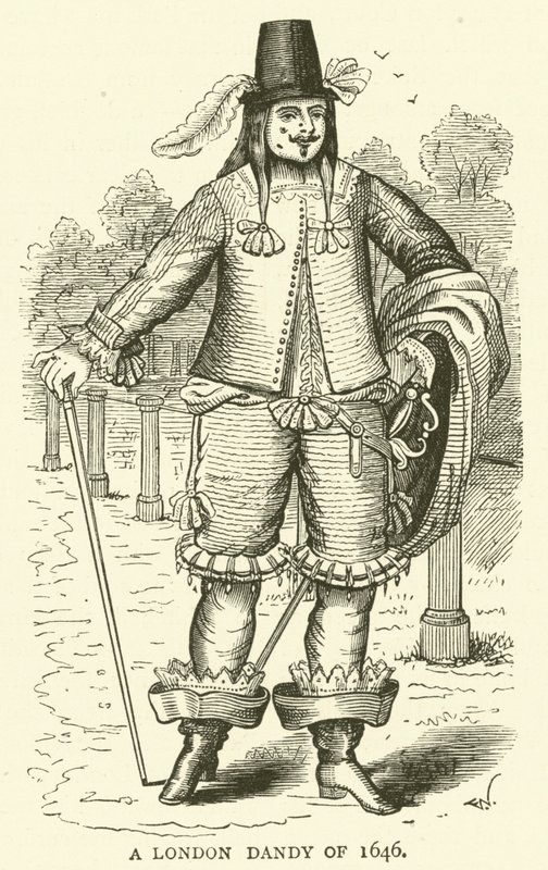 1646年のロンドンダンディ 作： 英語学校