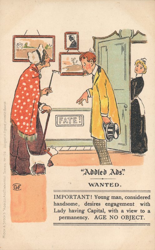 Addled Adsはがき 作： 英語学校