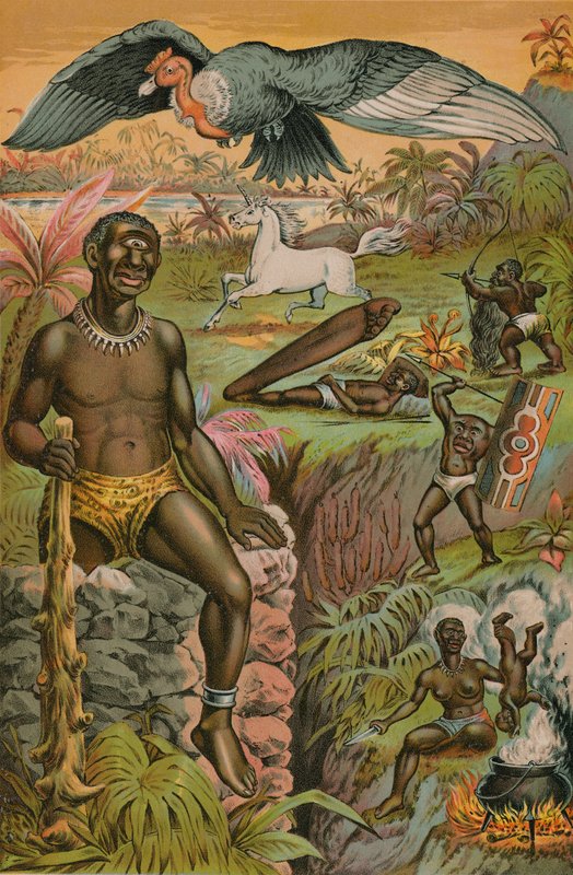 アフリカの迷信のイラスト 作： 英語学校