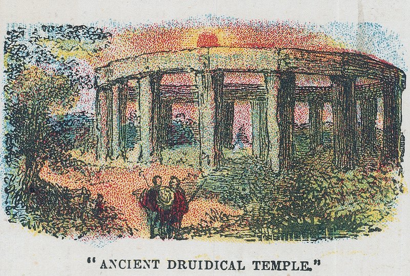 古代のドルイド寺院 作： 英語学校