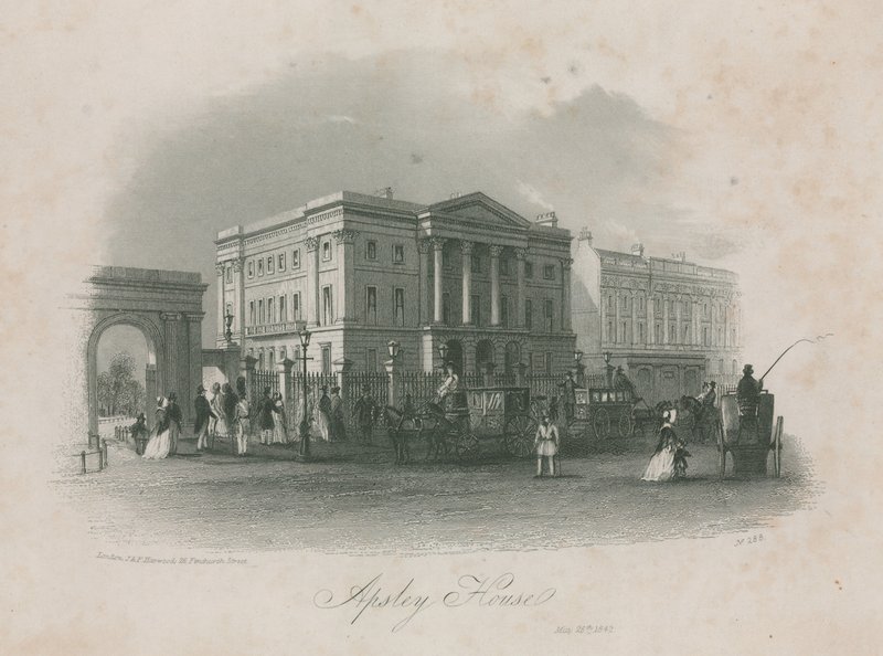 Apsley House、ハイドパークコーナー、ロンドン 作： 英語学校