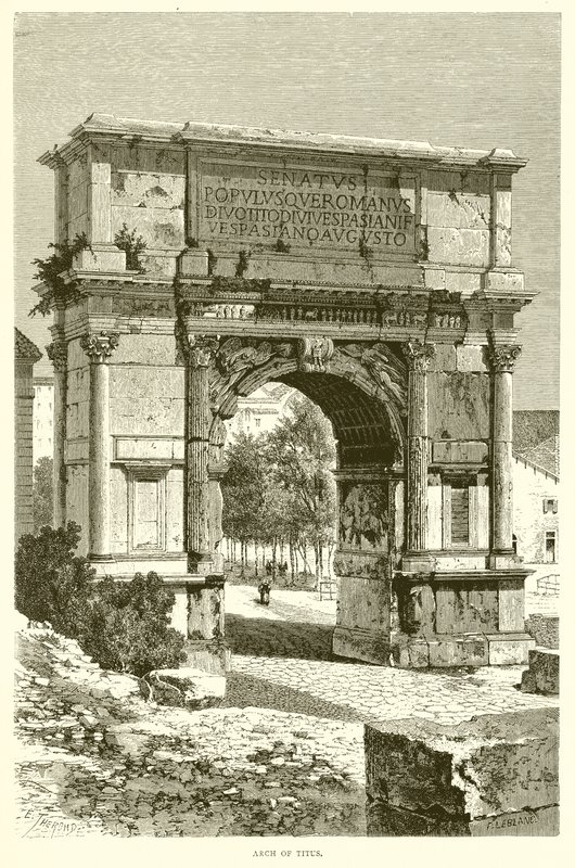 タイタスのアーチ 作： 英語学校