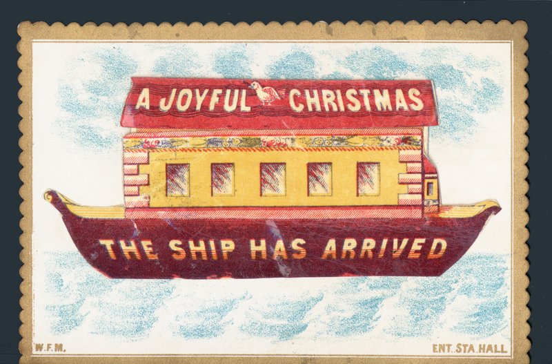 アーク、クリスマスカード 作： 英語学校