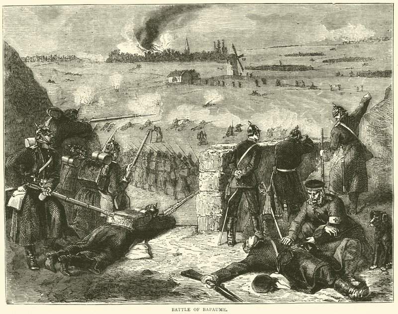 1871年1月のバポームの戦い 作： 英語学校