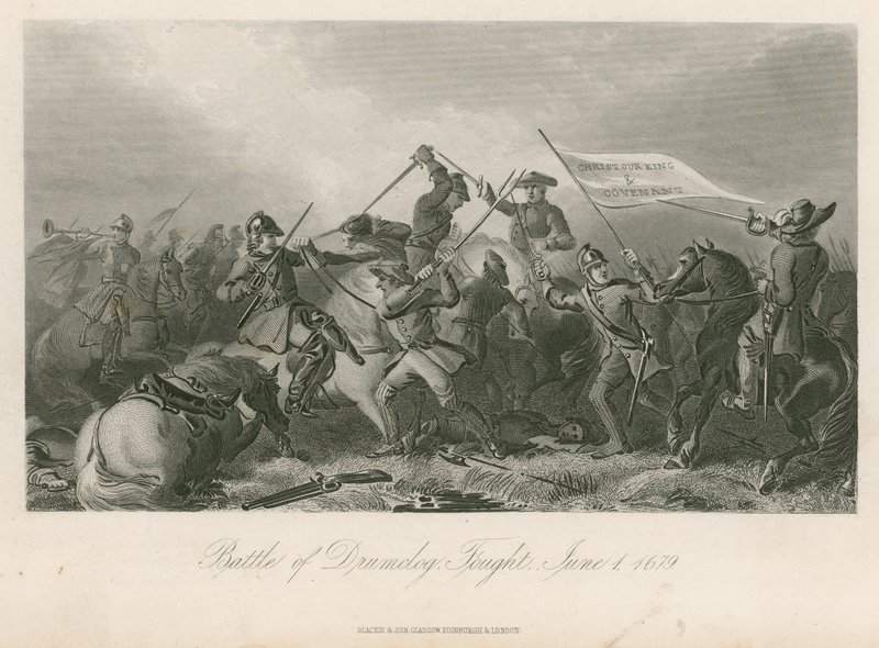 ドラムクログの戦い、1679年6月1日、戦い 作： 英語学校