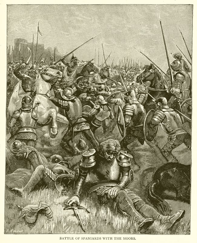 ムーア人とスペイン人の戦い 作： 英語学校