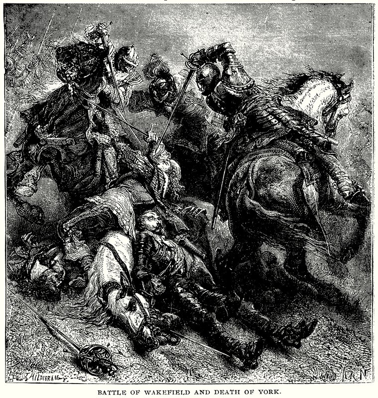 ウェークフィールドの戦いとヨークの死 作： 英語学校