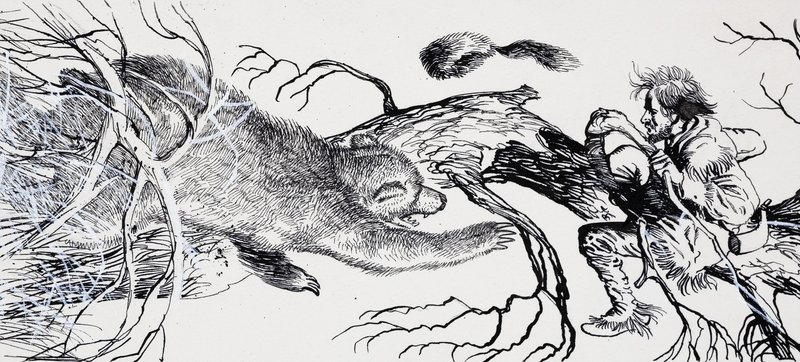 クマの攻撃 作： 英語学校