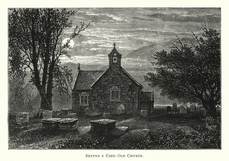 Bettws y Coed Old Church (彫刻) 作： 英語学校