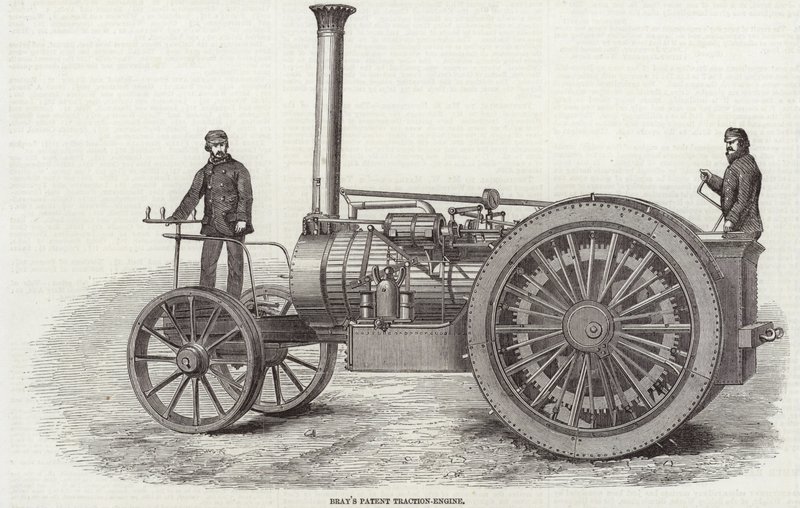Brays Patent Traction Engine 作： 英語学校