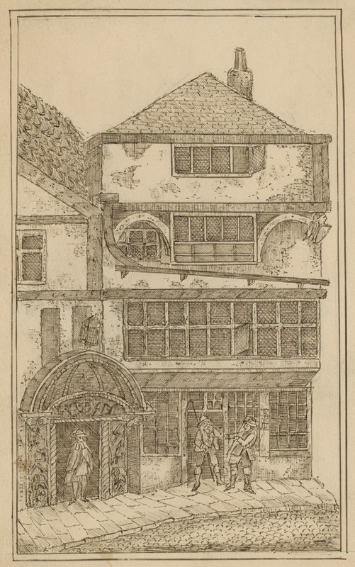 Leadenhall、現在のユダヤ人シナゴーグ、Bricklayers Hall、1797 作： 英語学校