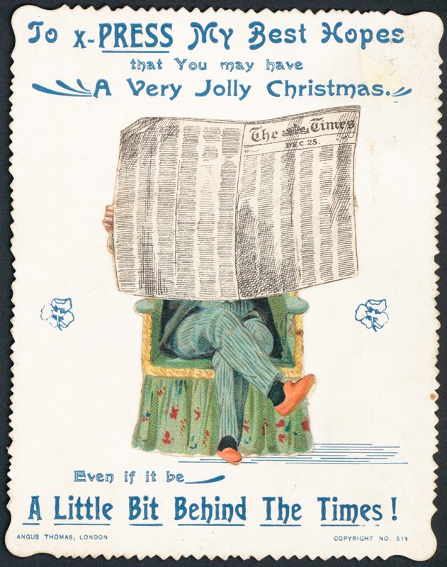 イギリスのクリスマスカード 作： 英語学校