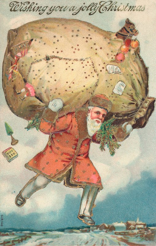 イギリスのクリスマスカード 作： 英語学校