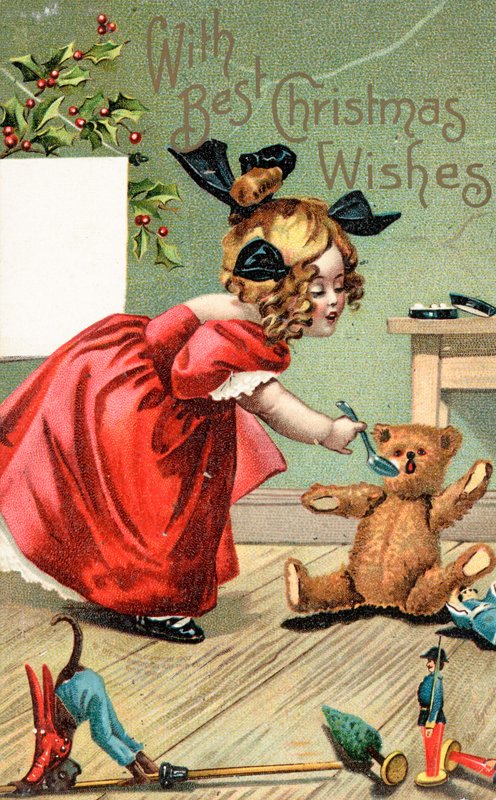 イギリスのクリスマスカード 作： 英語学校