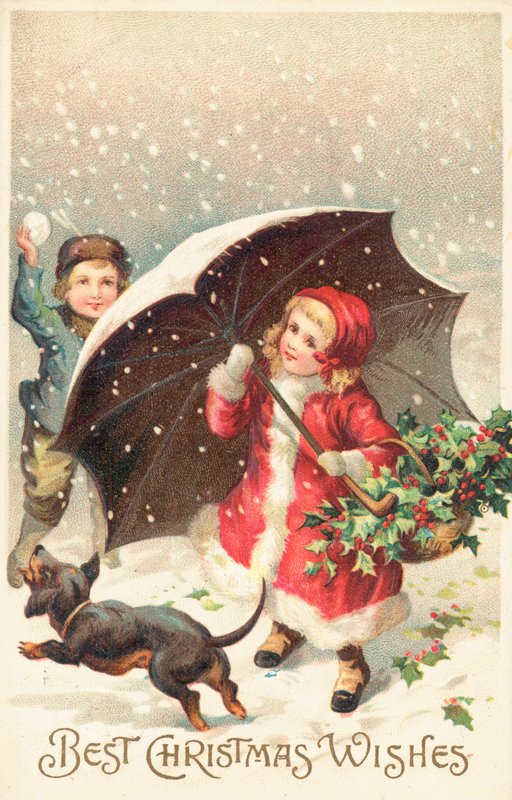 イギリスのクリスマスカード 作： 英語学校