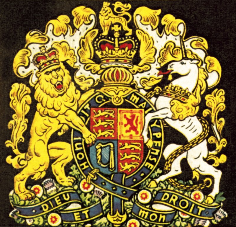 希少】英国 紋章院（College of Arms）発行 紋章認可書 希少】英国